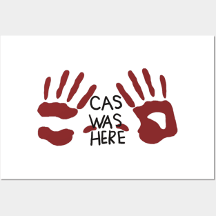 Cas was here Posters and Art